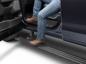 Ford F-150 Electric Running Boards - AMP Research - PowerStep Vision - `21-`24